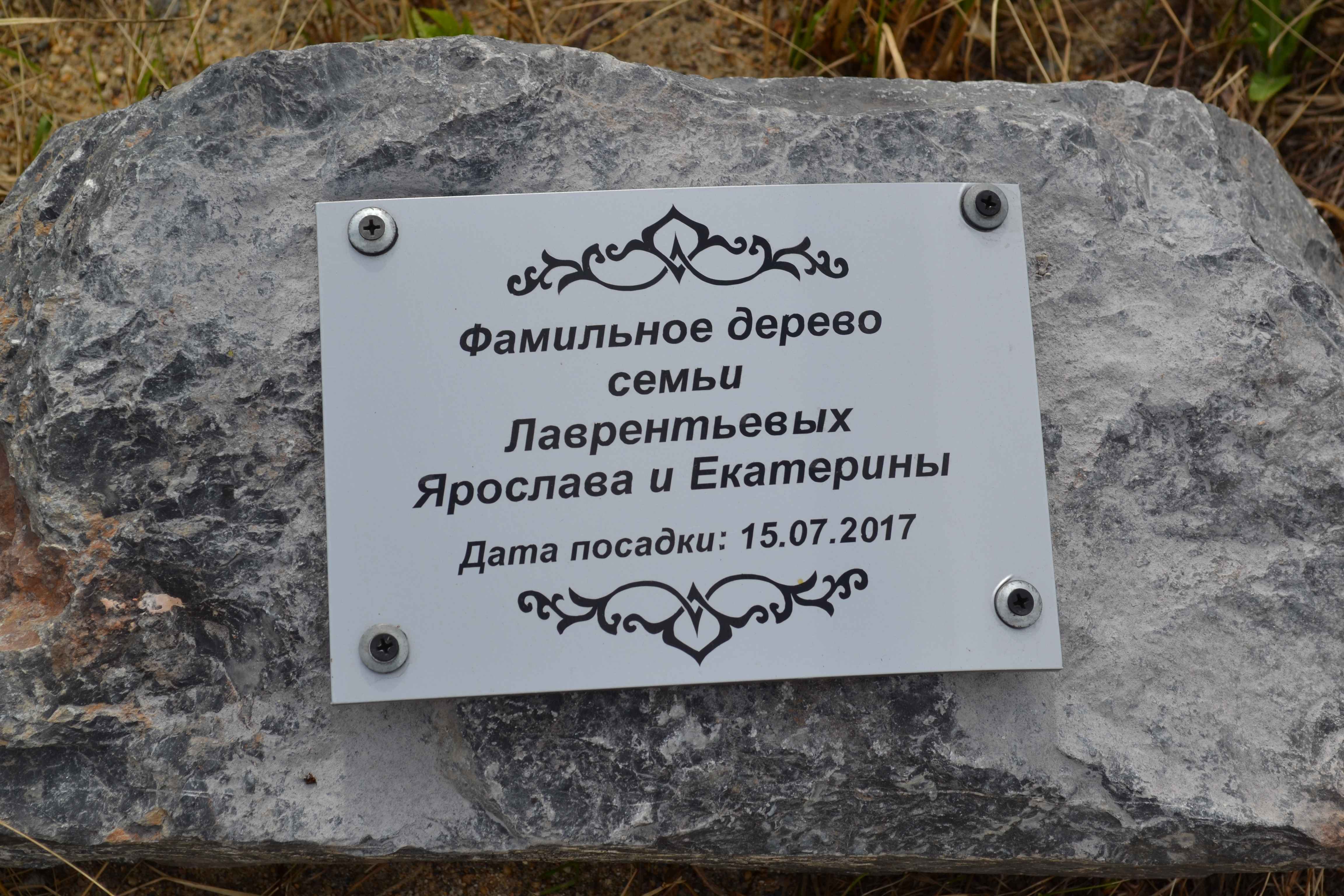 семья Лаврентьевых
